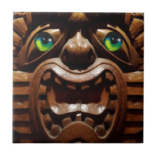 A Tiki Terraced - Ken Gauge Art Tile