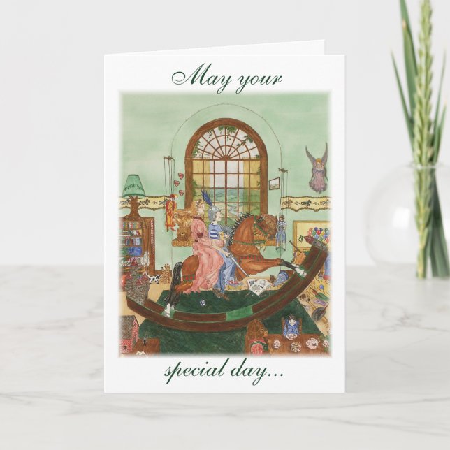 "A Time For Pretending" Card (Front)