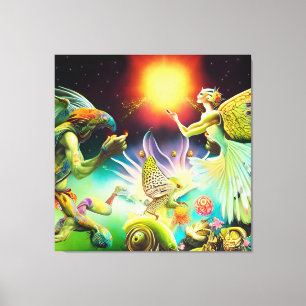 A Time of Recompense Oil Painting Canvas Print