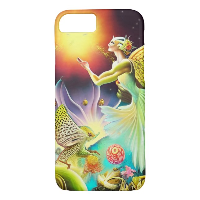 A Time of Recompense Oil Painting Case-Mate iPhone Case (Back)