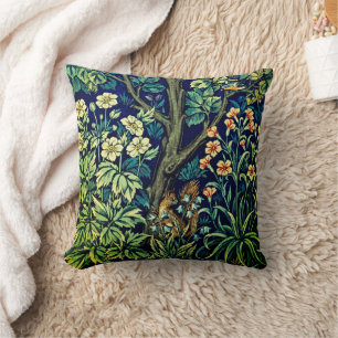 A Timeless Symphony of Colours: Pheasant Throw Pillow