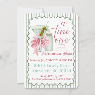 A Tini Baby Girl Invitation