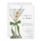A Tini Bit Green Bow Dirty Martini Bridal Shower