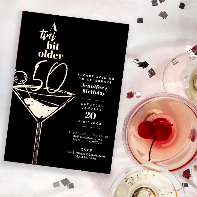 A Tini Bit Older 50th Birthday Cocktail Party (Creator Uploaded)