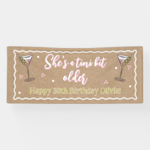 A tini bit older Birthday Banner
