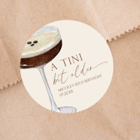 A Tini Bit Older Expresso Martini Birthday Party