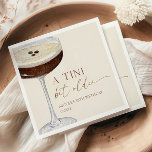 A Tini Bit Older Expresso Martini Birthday Party Napkin<br><div class="desc">This is a A Tini Bit Older Expresso Martini Birthday Party Paper Napkins!</div>