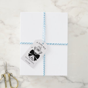 A tini Bit Older Martini Birthday Party Gift Tags