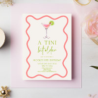 A Tini Bit Older Pink Cosmo Martini Birthday Party