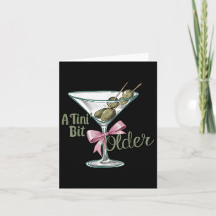 A Tini Bit Older Retro Vintage Style  Card