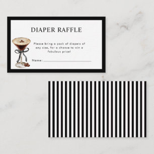 A Tini One is on the Way Baby Shower Enclosure  Card