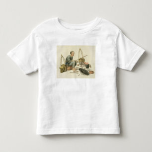A Tinker, plate 37 from 'The Costume of China', en Toddler T-shirt