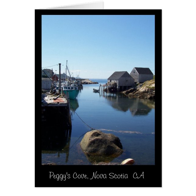 A Tiny Cove in Nova Scotia, CA (Front)