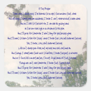 A Tiny Prayer Stickers