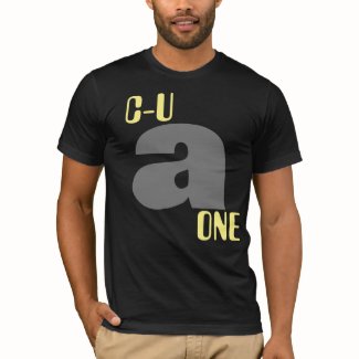 A to Z and C-U: A Contemporary Fusion of Urban T-Shirt