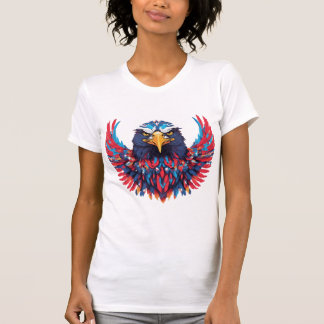 A TO Z with American eagle with patriotic symbol T-Shirt