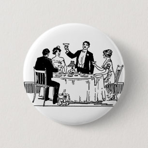 A toast 2 inch round button