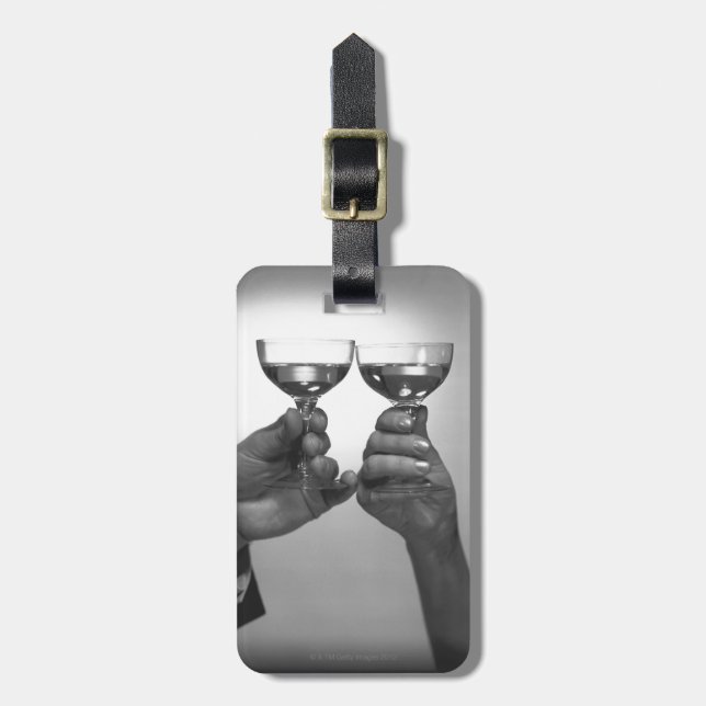 A Toast Luggage Tag (Front Vertical)