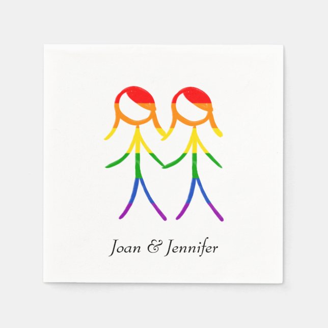 A Toast To Us Napkin (Front)