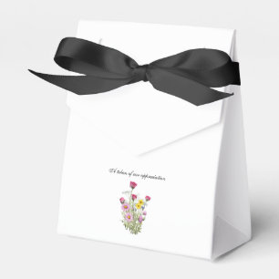 A TOKEN OF OUR APPRECIATION FAVOR BOX