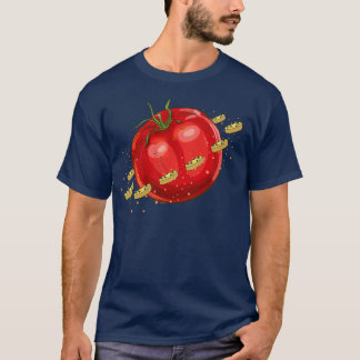 A tomato planet with pizzas surrounding him T-Shirt