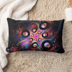 A Toroid Affair Lumbar Pillow
