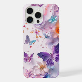 A touch of beauty with this butterfly-inspired pho iPhone 15 pro max case