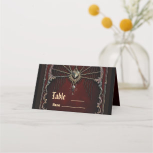 A touch of Gothic magic,  Place Card
