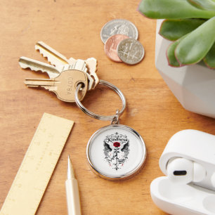 A Touch of Kindness, A Twist of Sin Keychain