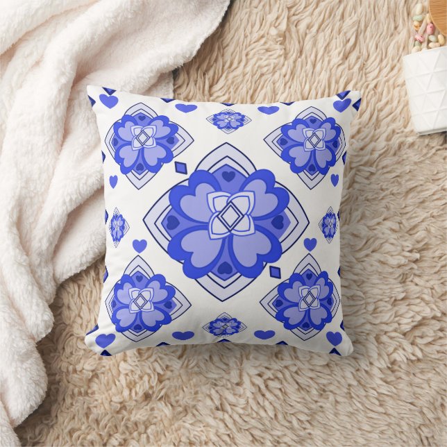 A Touch of Lebanese Throw Pillow (Blanket)