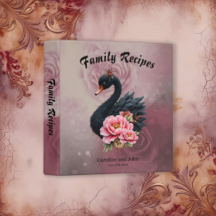 A touch of rose and swan's glow. binder