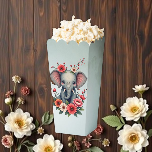 A touch of summer: The baby elephant  Favor Box (Creator Uploaded)