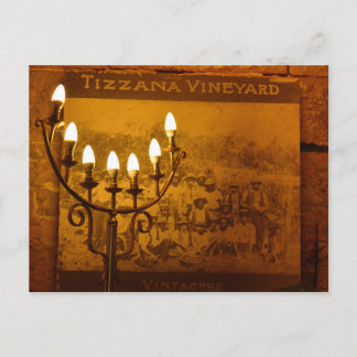 A touch of Tizzana Winery Postcard