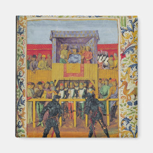 A Tournament of Hand-to-Hand Combat Magnet