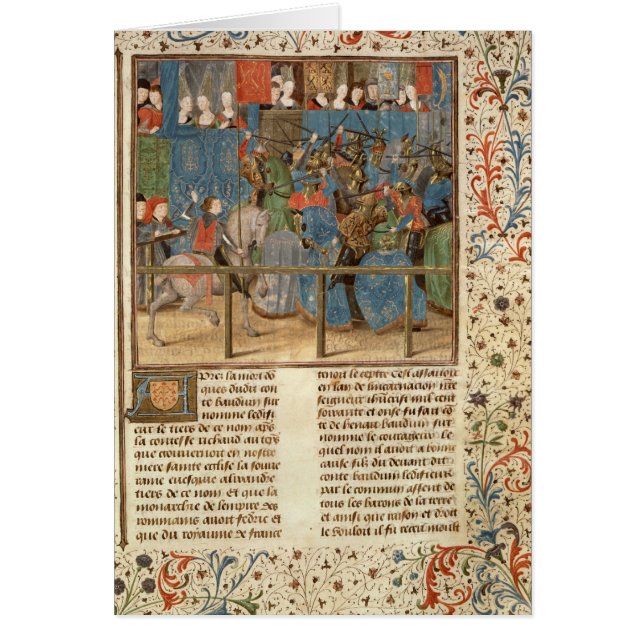 A Tournament Scene (Front)