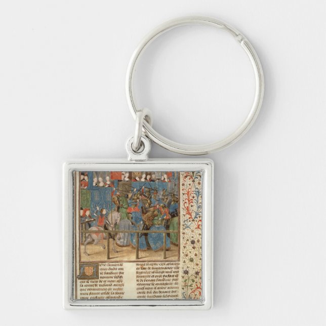 A Tournament Scene Keychain (Front)