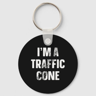 A Traffic Cone Shirt Kids Costume Funny Halloween Keychain