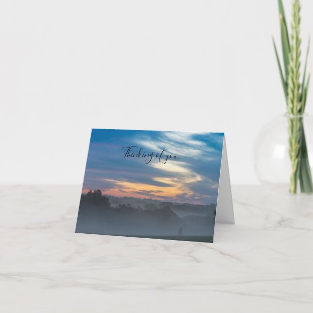 A Travers La Pensée De Brouillard De Votre Carte (Devant)