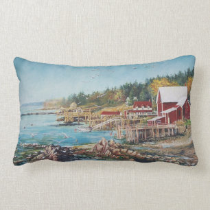 À travers le coussin de pont