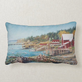 À travers le coussin de pont