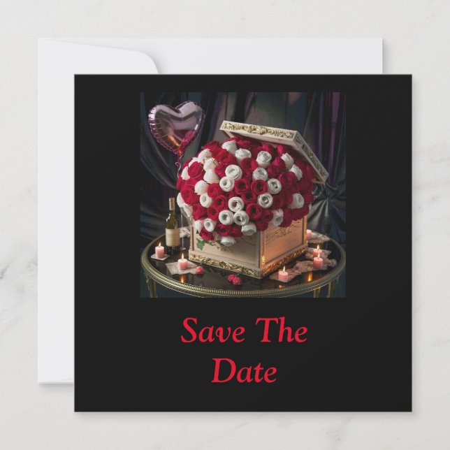 A Treasure of Roses Save The Date (Front)