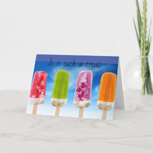 A **TREAT** HAVING YOU FOR A *CLIENT* CARD