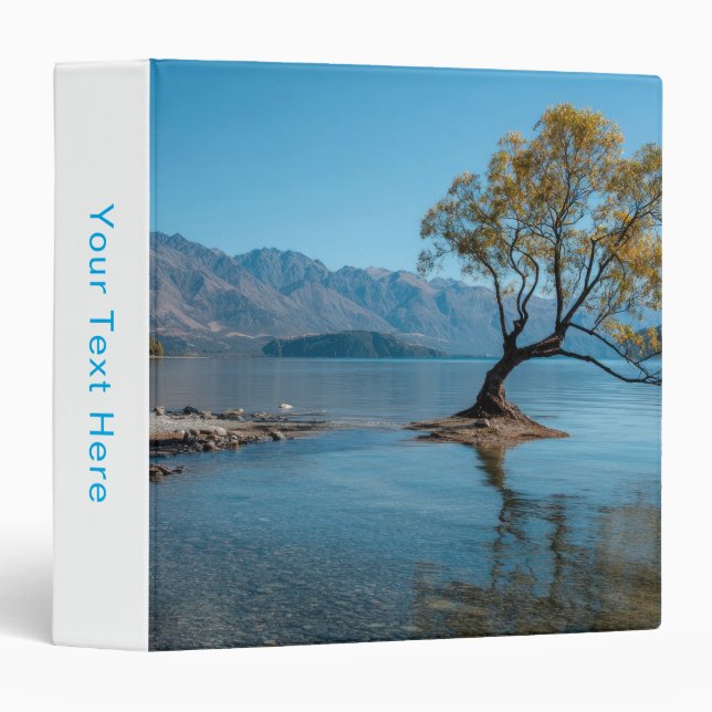 A Tree in a Lake Binder (Front/Spine)