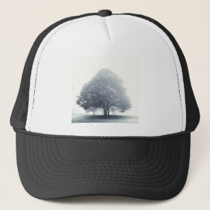 A Tree in Fog Trucker Hat