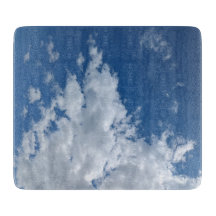 A triangle of clouds