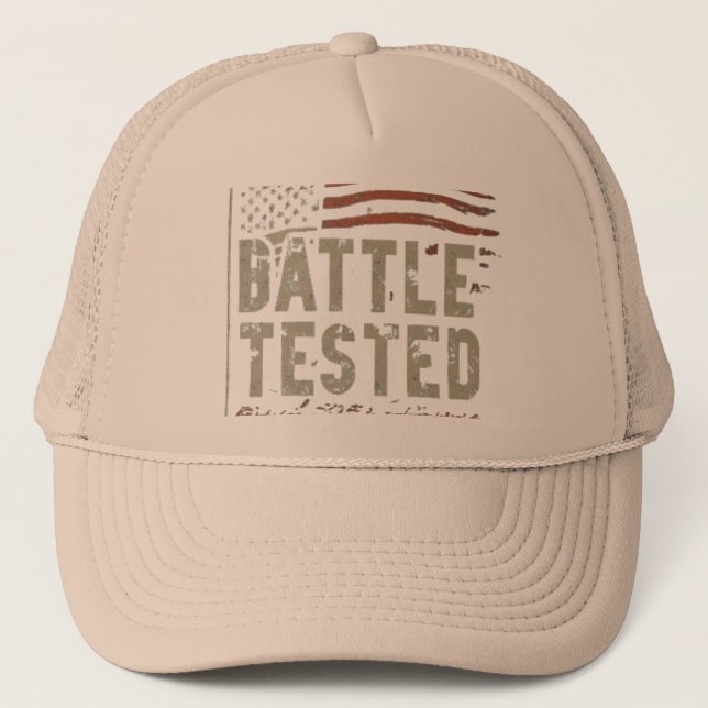 A tribute for our Heros.. Trucker Hat (Front)