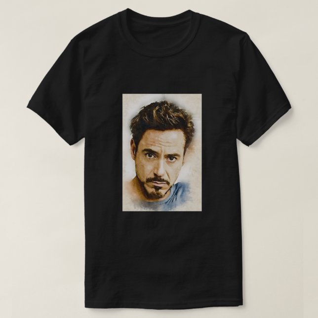 A Tribute to Robert Downey Jr. T-Shirt (Design Front)