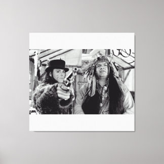 A tribute to the movie DEAD MAN Canvas Print