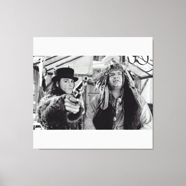 A tribute to the movie DEAD MAN Canvas Print (Front)