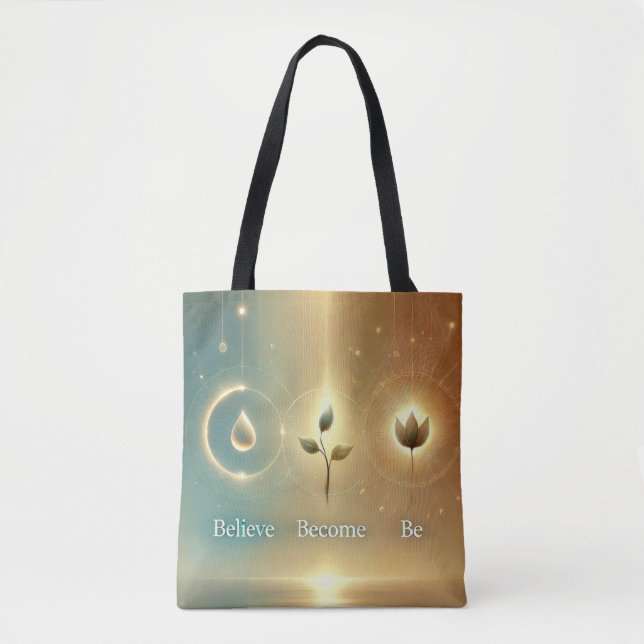 A Trinity of Transformation Tote Bag (Front)